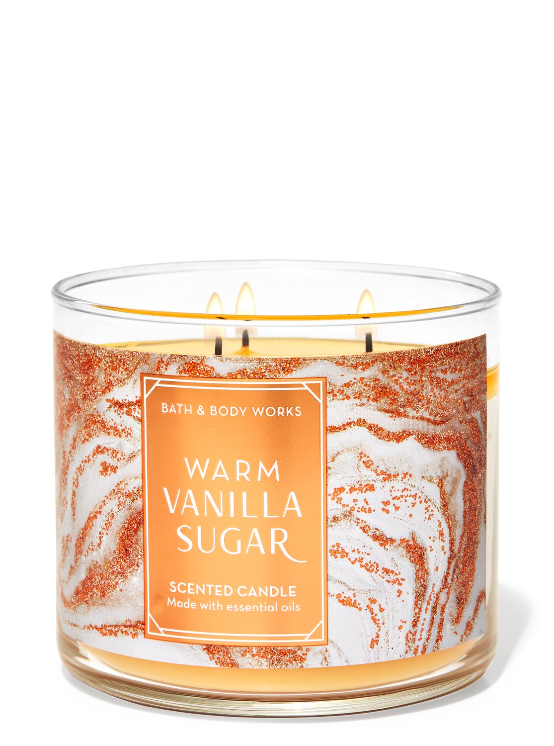 Warm Vanilla Sugar 3Wick Candle Bath & Body Works Australia Official